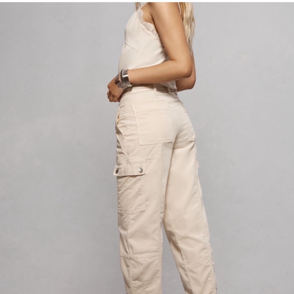 Anthropologie Carson Utility Barrel Pants: Corduroy Edition Size 2